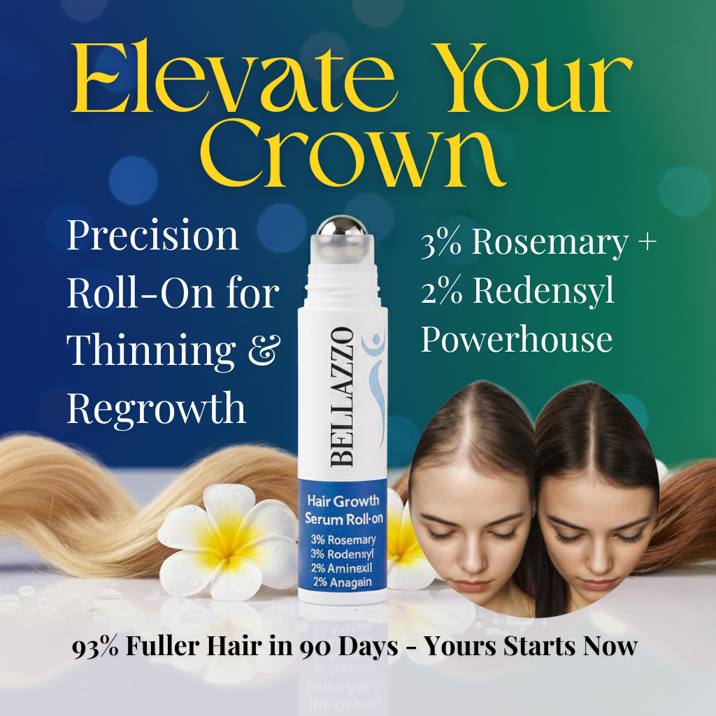 Advanced Hair Growth Roll-On Serum By BELLAZZO